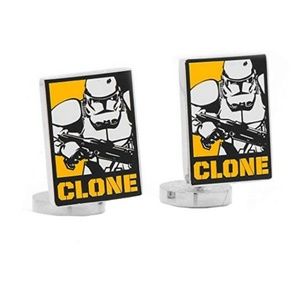 Star Wars Clone Storm Trooper Pop Art Cufflinks